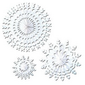 White Tissue Snowflakes